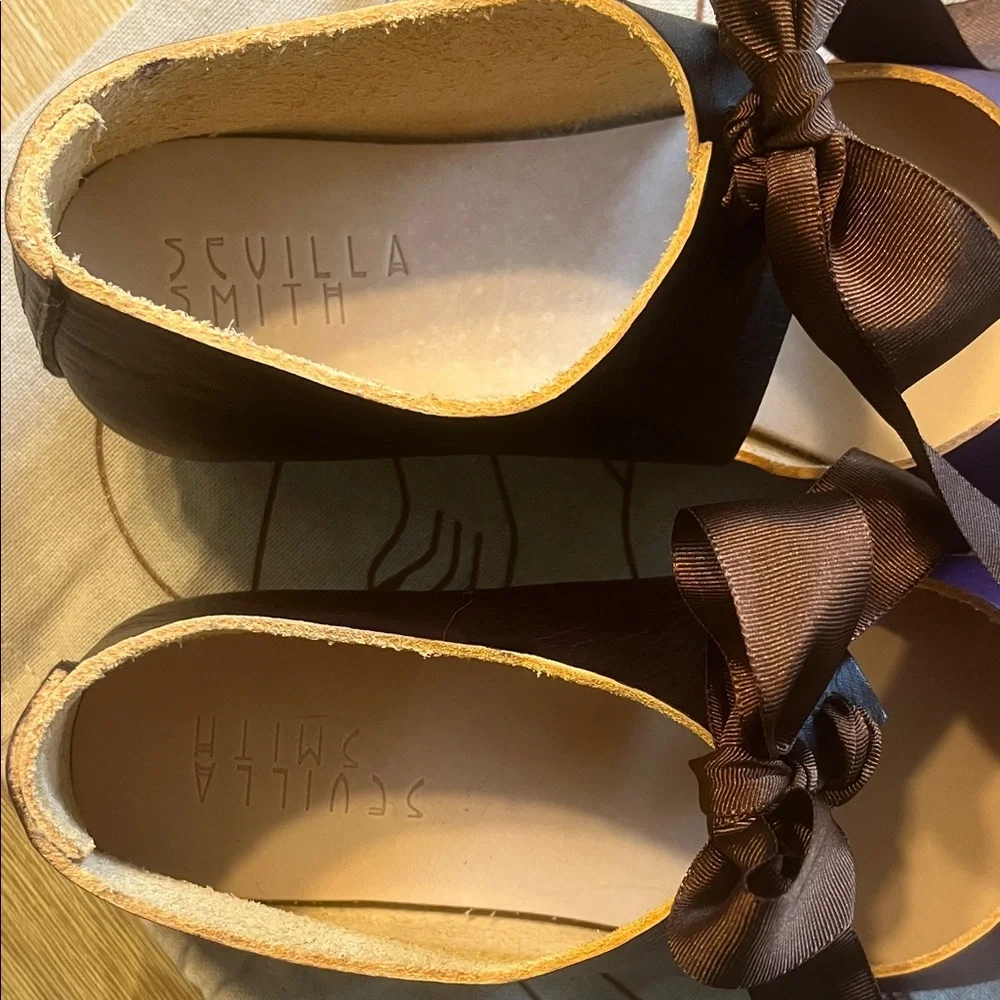 3cm Sevilla Smith two tone Mary Jane’s - Picture 3 of 4
